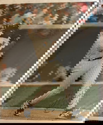 FRANK THOMAS HOF 8X10 AUTOGRAH CERTIFIED AUTHENTIC