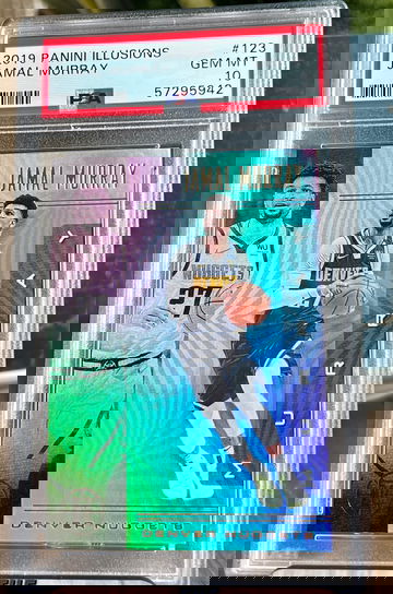 2019 Panini Illusions Jamal Murray #123 Denver Nuggets PSA 10 Gem Mint Nuggets! 