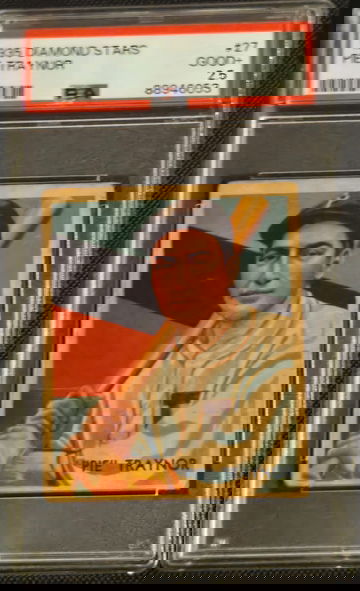 1935 National Chicle Diamond Stars Pie Traynor PSA 2.5