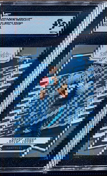 2023 BRYCE YOUNG Panini Absolute RETAIL SGC 9 Rookie RC #101 