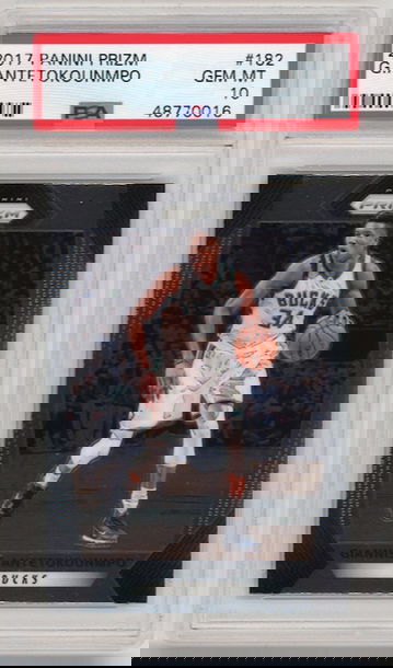 Giannis Antetokounmpo 2017 Prizm PSA 10