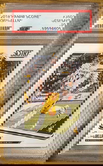 2018 Score Josh Allen PSA 10