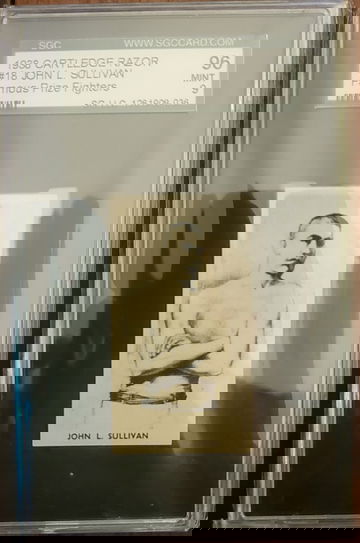 1938 Cartledge Razor John L. Sullivan SGC 9