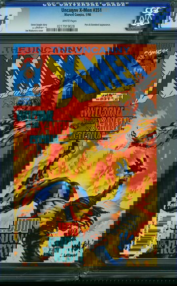 X-MEN #351, CGC 9.6 NM+