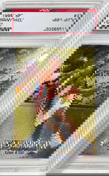 1994 SP Foil Rookie Grant Hill PSA 8 