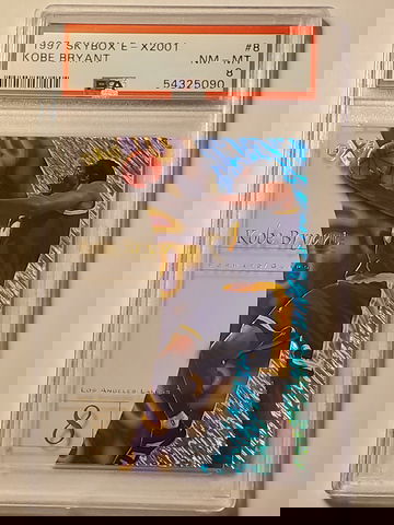 1997 SKYBOX E-X2001 KOBE BRYANT #8 PSA 8