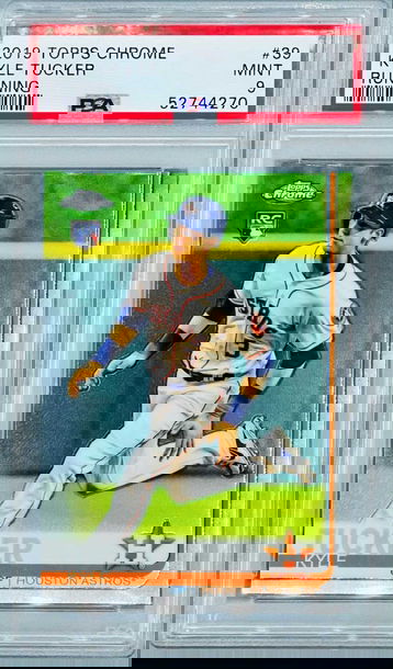 Kyle Tucker 2019 Topps Chrome #39 Base Rookie PSA 9