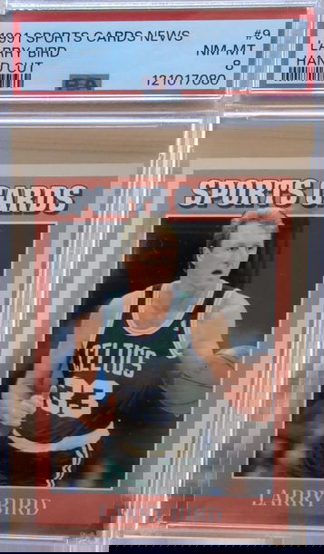 1991 Sports Cards News Larry Bird #9 PSA 9 low pop!