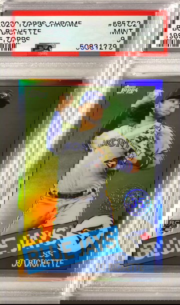 Bo Bichette 2020 Topps Chrome 1985 Topps Holo RC PSA9 Mint 