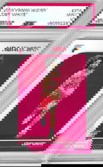 2019 Hoops Coby White PSA 9