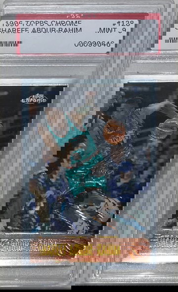 Shareef Abdul rahim 2006-07 topps chrome rc rookie psa 9