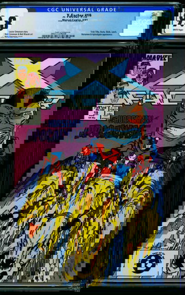 X-FACTOR #19, CGC 9.8 NM/MT -- HIGHEST GRADED