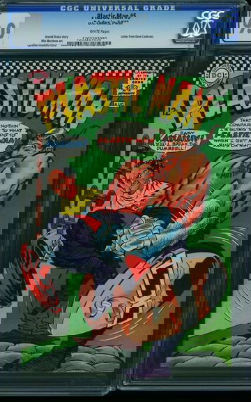 PLASTIC MAN #5, CGC 9.0 VFNM