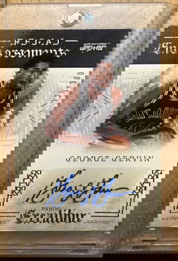 2015 Panini Excalibur George Gervin Auto Regal Endorsements Autograph /300