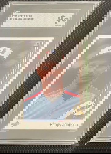 1989 Upper Deck Randy Johnson SGC 9