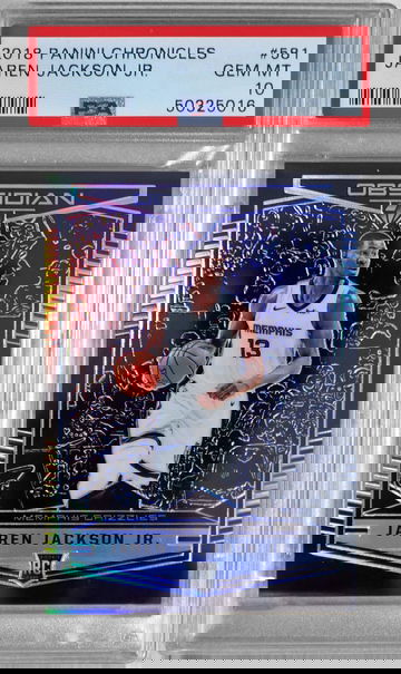 2018 Jaren Jackson Jr Obsidian PSA 10