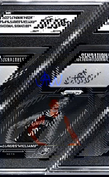 2022-23 Panini Prizm #SS-AW Alondes Williams Sensational Sigs. SGC 10