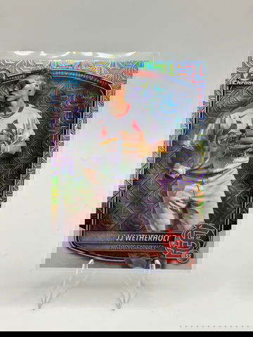 2025 Bowman Chrome JJ Wetherholt MOJO IMAGE VARIATION SSP 