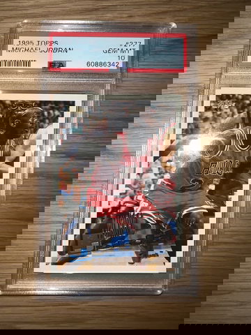1995 TOPPS MICHAEL JORDAN #277 PSA 10