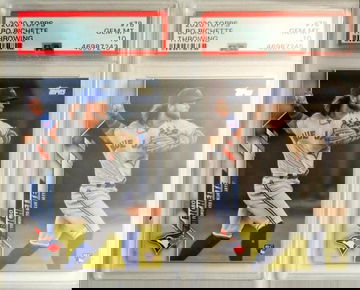 Bo Bichette Series 1 PSA 10 x 2