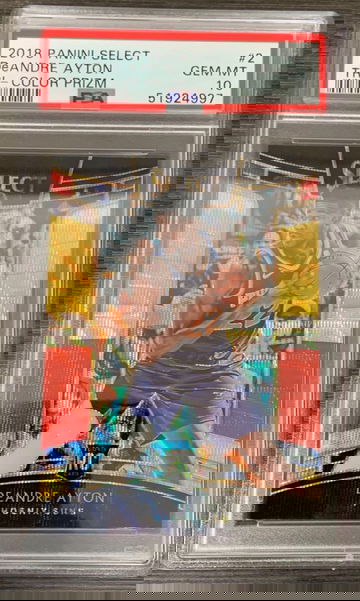 2018 select tri color Deandre Ayton PSA10
