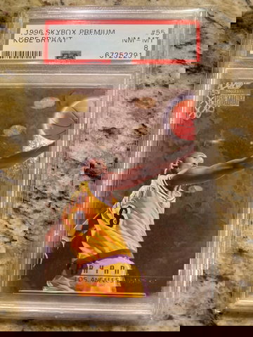 1996-97 Skybox Kobe Bryant RC PSA 8