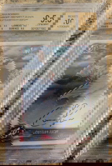 2018 bowman Christian pache 