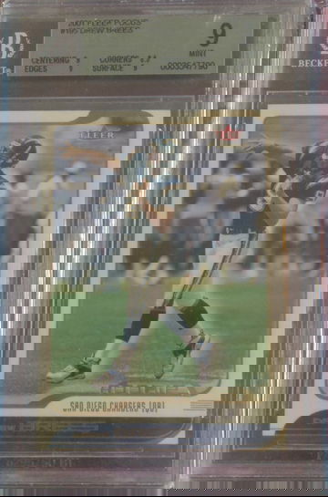 2001 Fleer Focus 0029/1850 Drew Brees #195