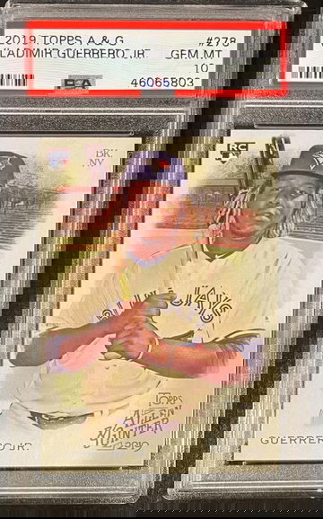 2019 Allen & Ginter Vladimir Guerrero RC Rookie PSA 10 Blue Jays