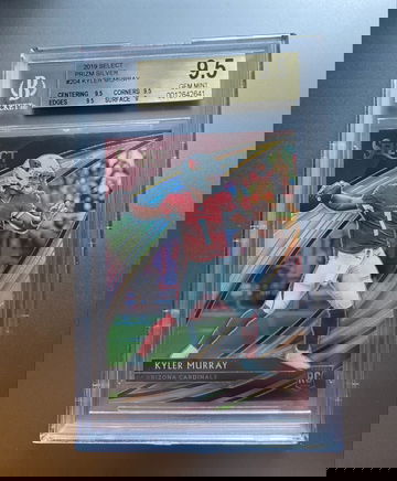 Kyler Murray Select Rookie Field Level Silver BGS 9.5 