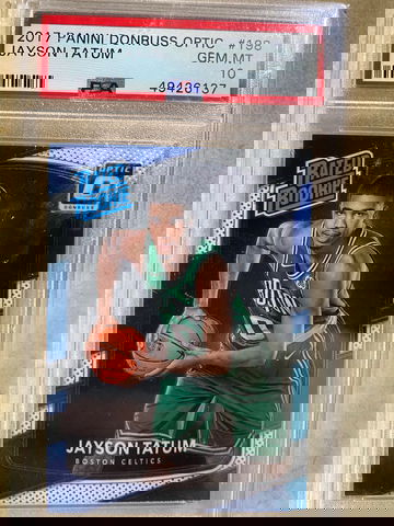 2017 Panini Donruss Optic Jayson Tatum PSA 10