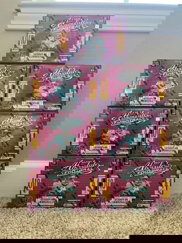 (7) 2021 NFL Football Absolute Mega Box