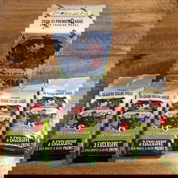 2020-21 Prizm Premier League Lot - 1 Blaster + 4 Cellos