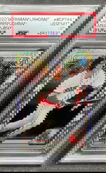 2020 Bowman Chrome Mega Box Jarren Duran PSA 10 Gem MINT