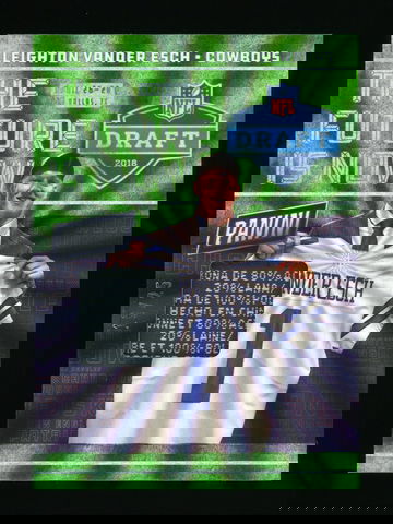 2018 Panini The National Leighton Vander Esch Rookie Tag Cowboys 16/25 #DP-12