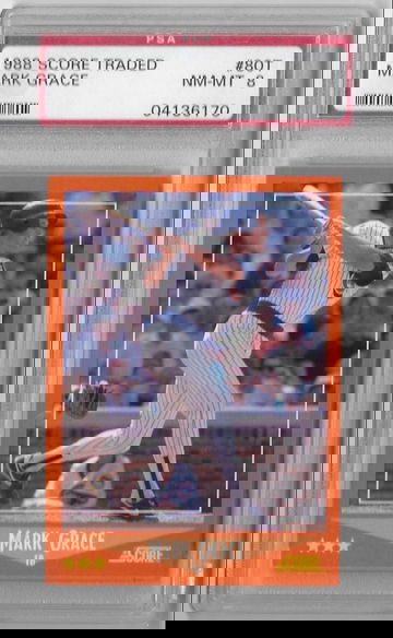 Mark Grace 1988 Score Traded