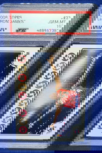 2008 Topps Lebron James #23 PSA 10