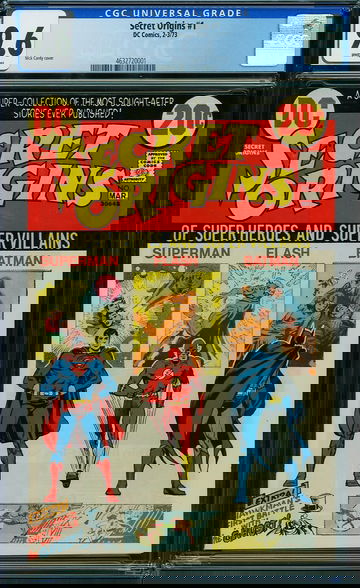 SECRET ORIGINS #1, CGC 9.6 NM+