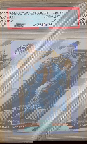 2017 Cornerstones Downtown Lonzo Ball PSA 10