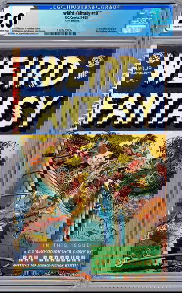 WEIRD FANTASY #19 CGC 2.0 *RAY BRADBURY STORY* GAINES FELDSTEIN ORLANDO EC 1953