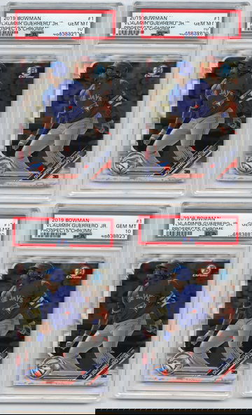 Vladimir Guerrero Jr 2019 Bowman Chrome PSA 10