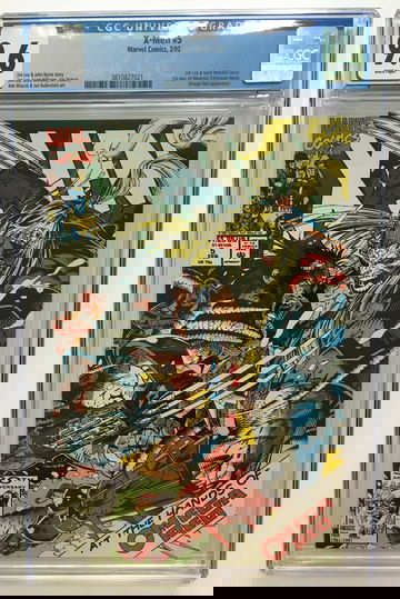 X-MEN #5 CGC 9.6 1st MAVERICK & FULL STORY OMEGA RED