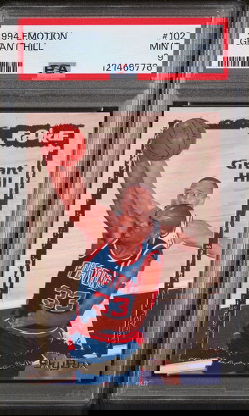 1994 E-Motion Grant Hill #102 PSA 9