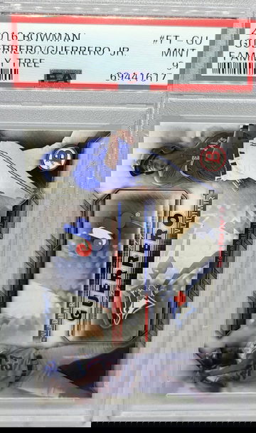 2016 Bowman #FT-GU Guerrero/Guerrero  Family Tree RC PSA 9