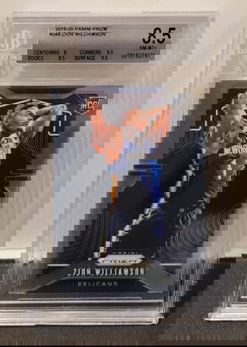 Zion Williamson Prizm RC - BGS 8.5