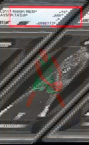 2017 Panini Prizm Jayson Tatum #16 PSA 9