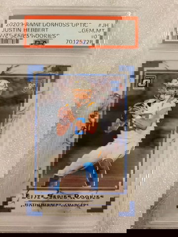 Just Herbert Optic Elite Series Rookies RC PSA 10