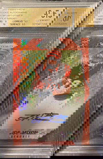 Joe Mixon 2017 Prizm Red Power RC Auto #’d / 49 BGS 9.5 GEM MINT