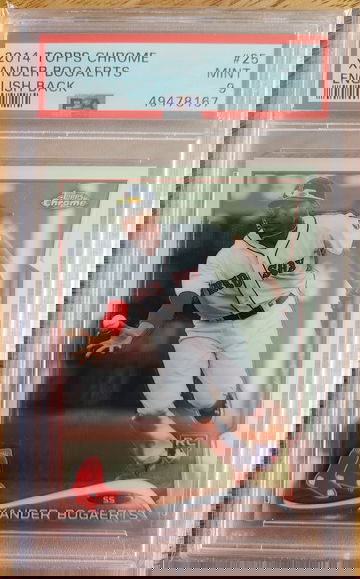 2014 Topps Chrome Xander Bogaerts PSA 9