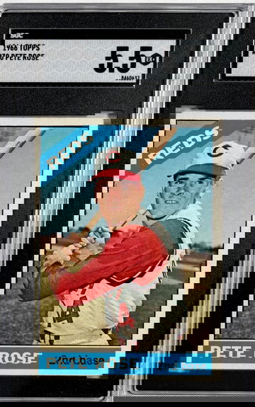 1966 Topps Pete Rose SGC 5.5 (Excellent+)